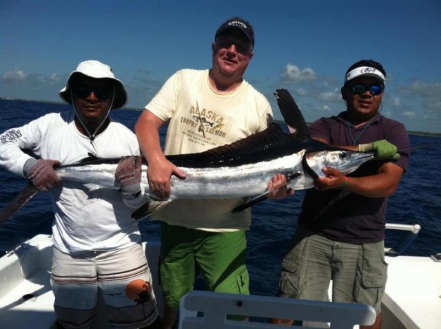 pescando en cozumel